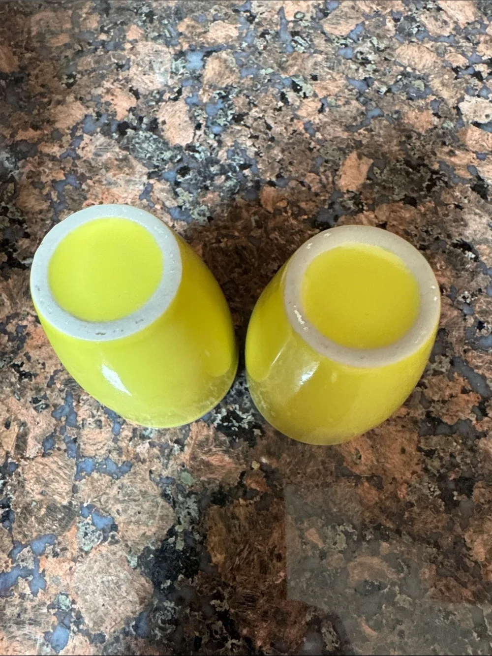 Caravella Limoncello logo shot glasses Espresso cups set of 2